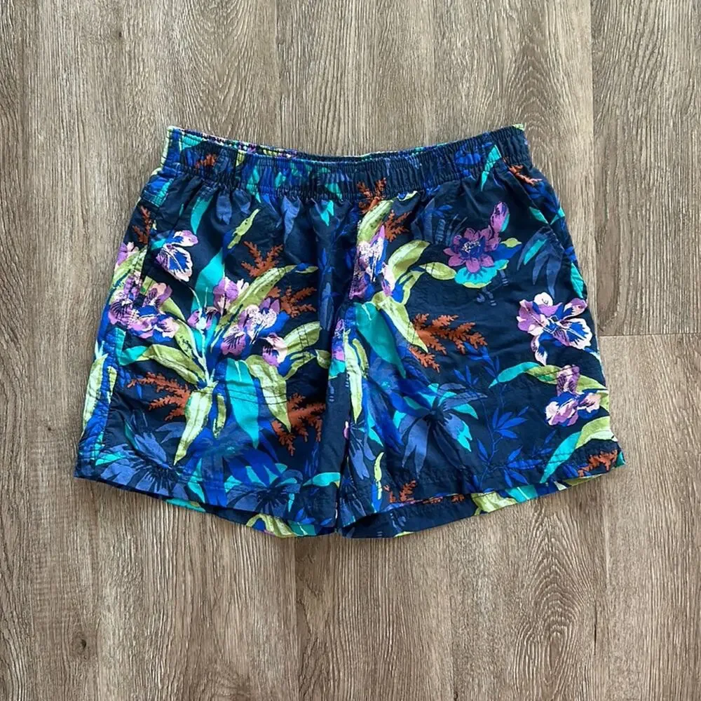 Columbia Sandy River‎ Shorts  Floral Print Size Small Quick Dry UPF 30
